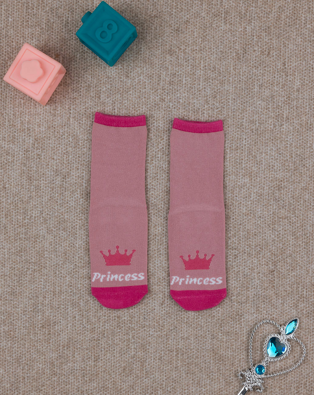 Antiscivolo bimba rosa princess