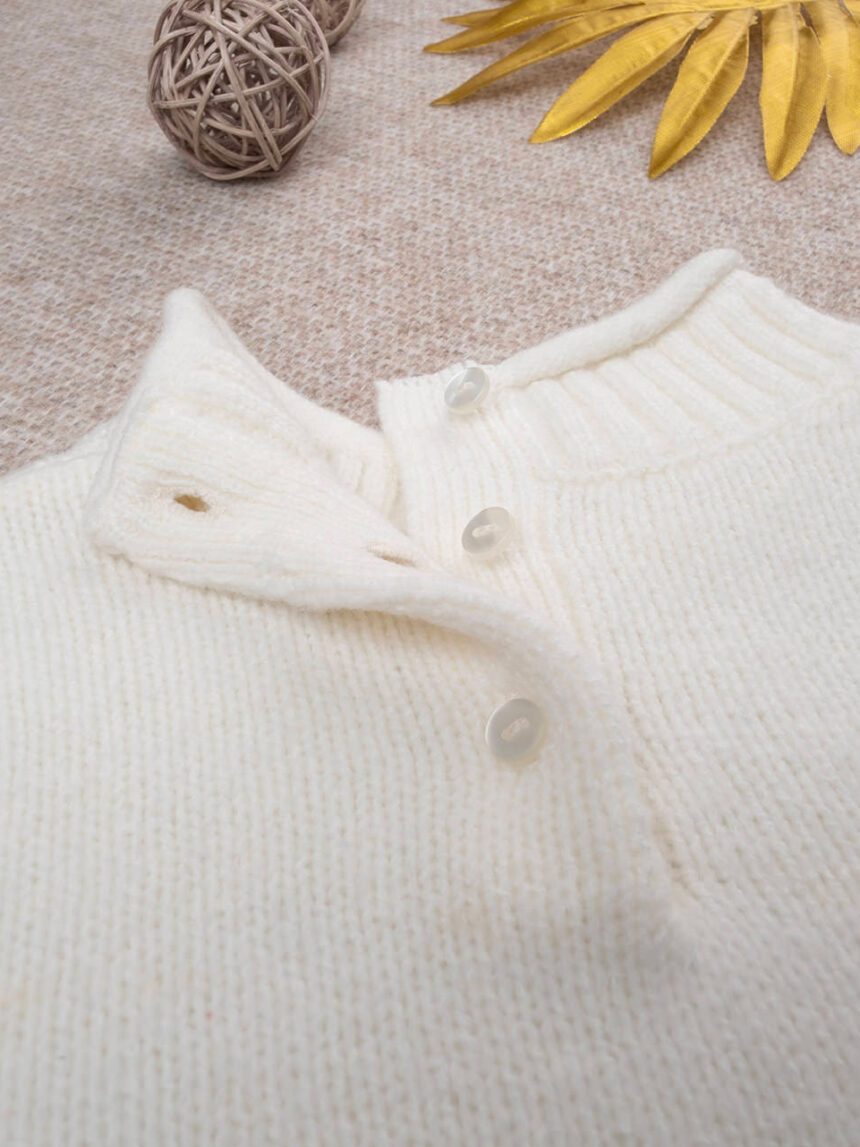 Maglia tricot bimba beige - Prénatal