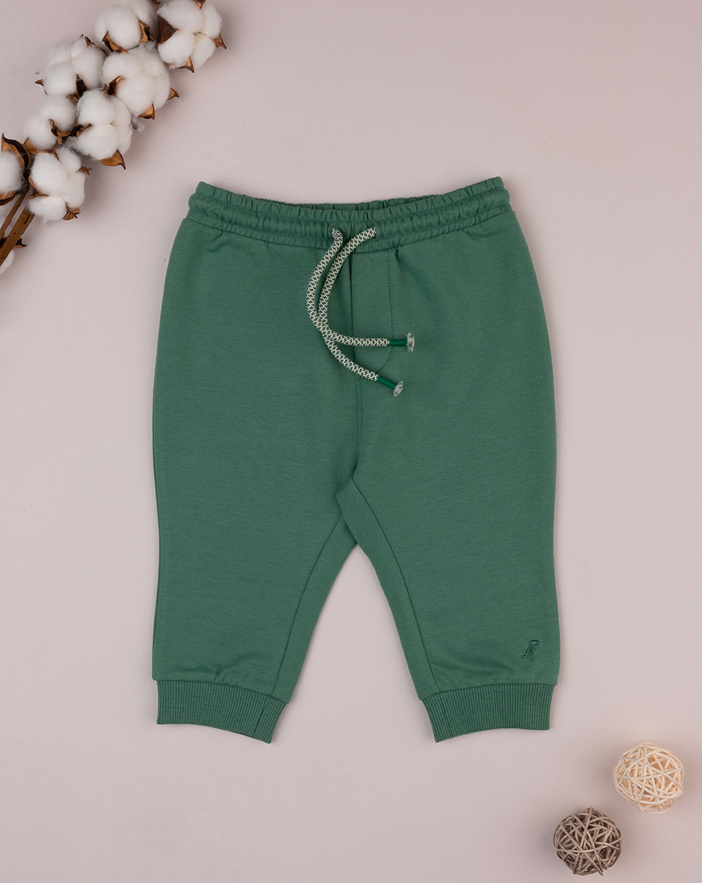 Pantalone bimbo verde