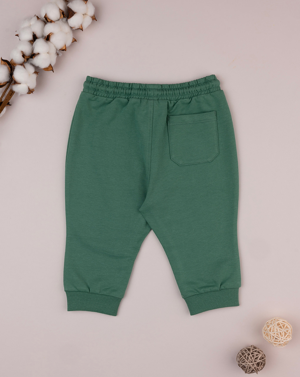 Pantalone bimbo verde