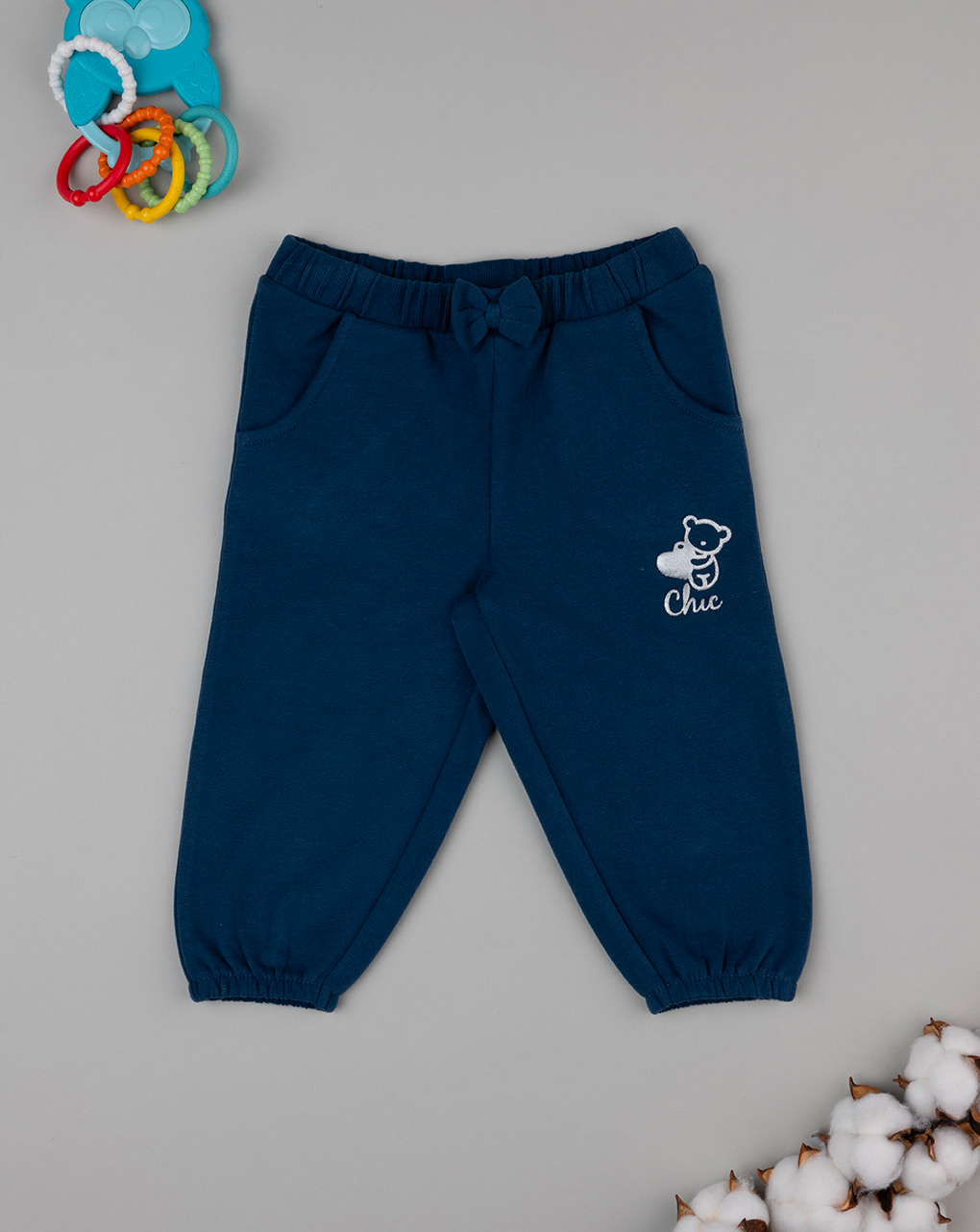 Pantaloni bimba blu