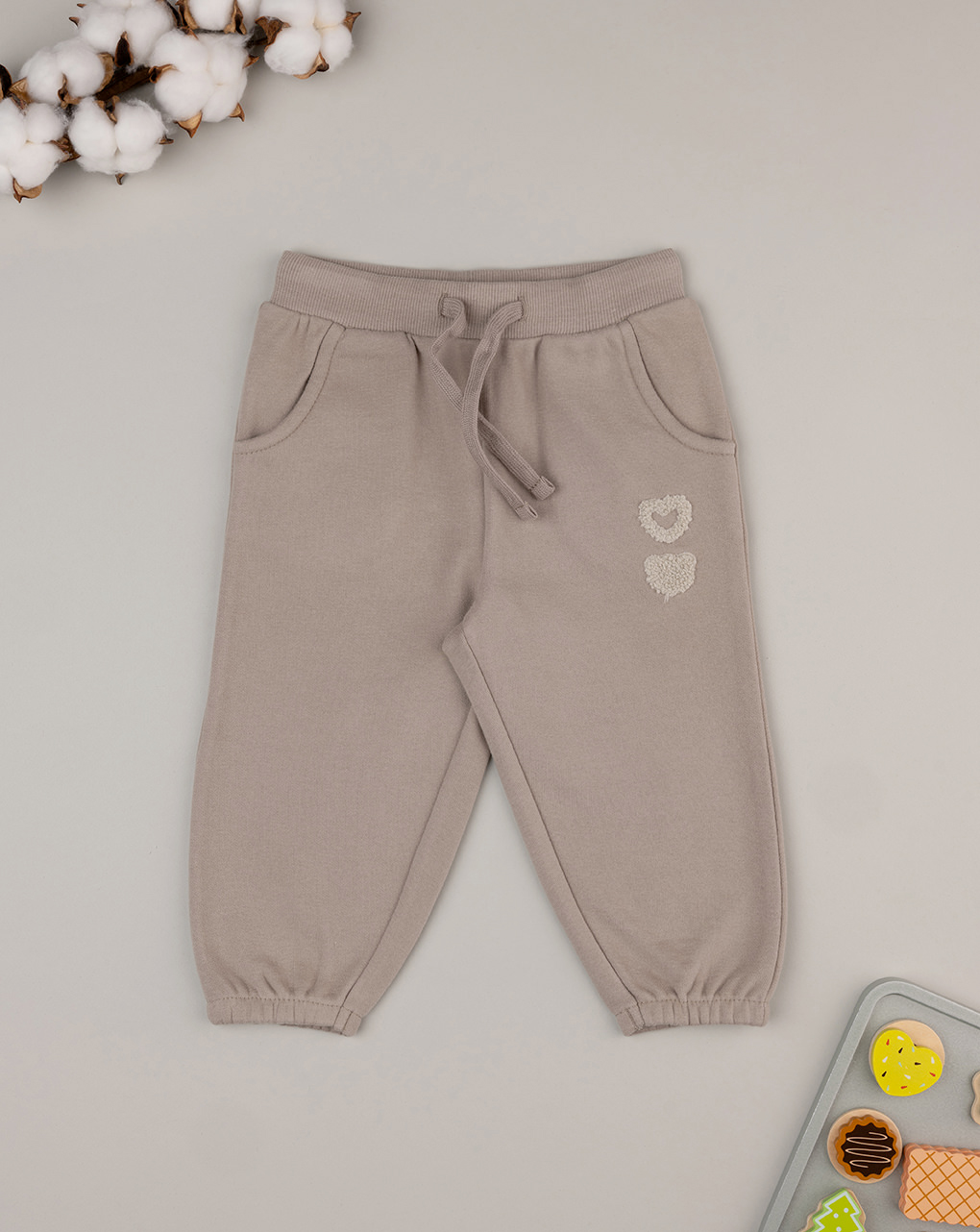 Pantalone bimbo grigio