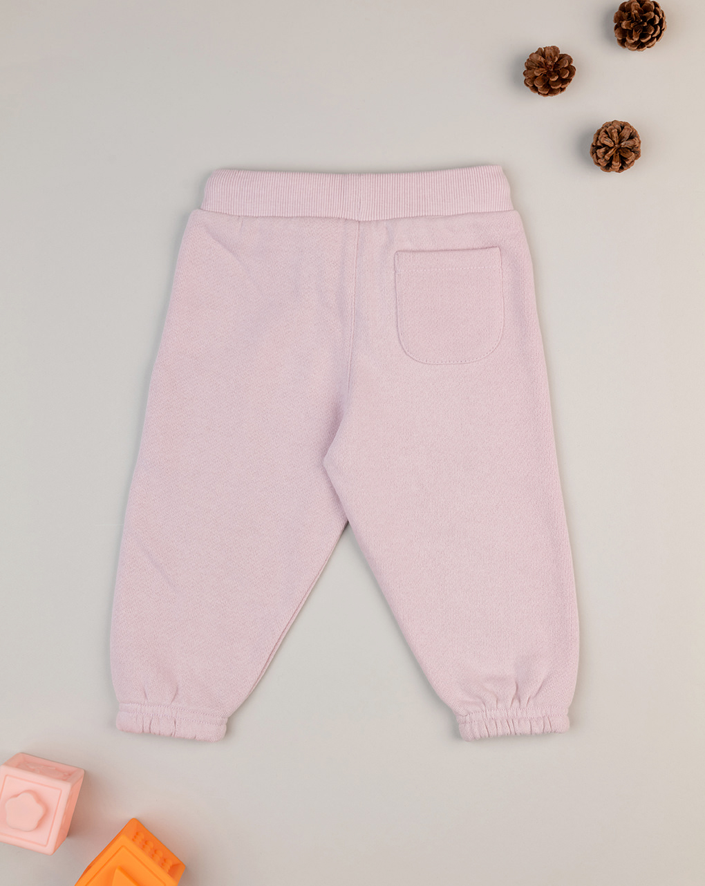 Pantalone felpato bimba rosa paw patrol