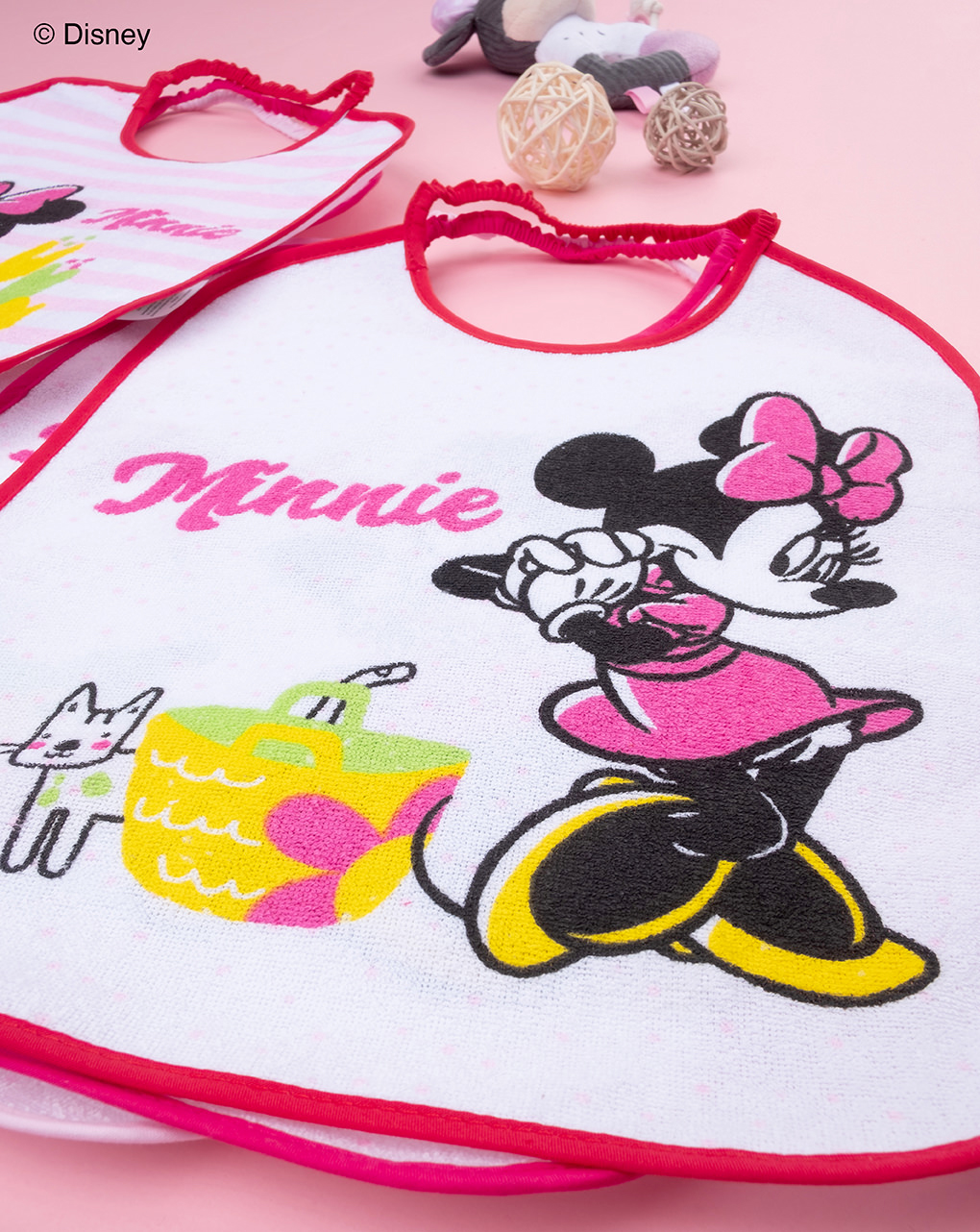 Pack 6 bavaglini bimba disney minnie