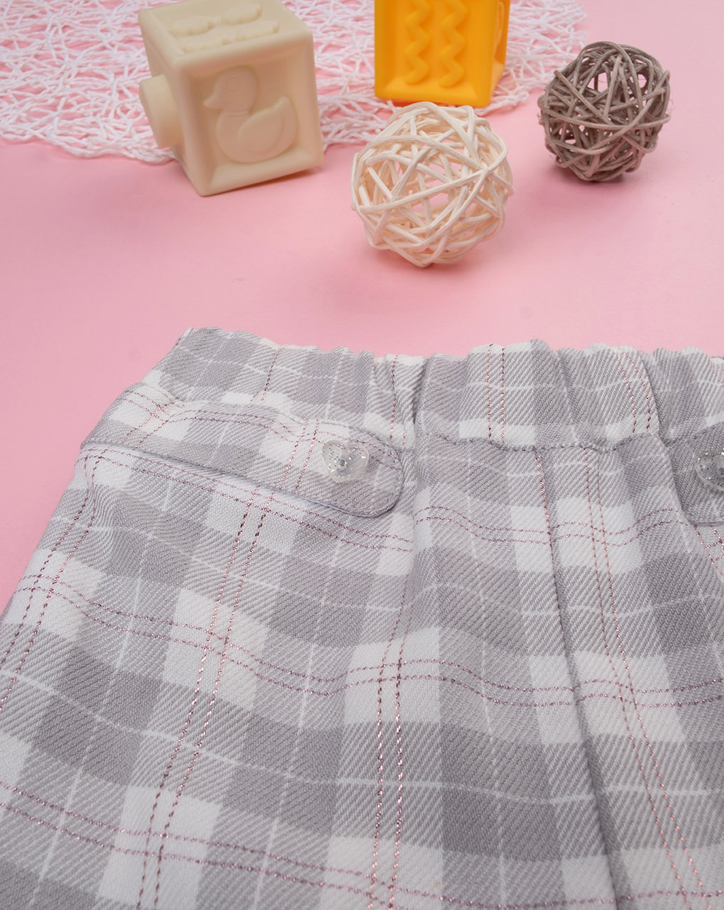 Pantalone tartan bimba