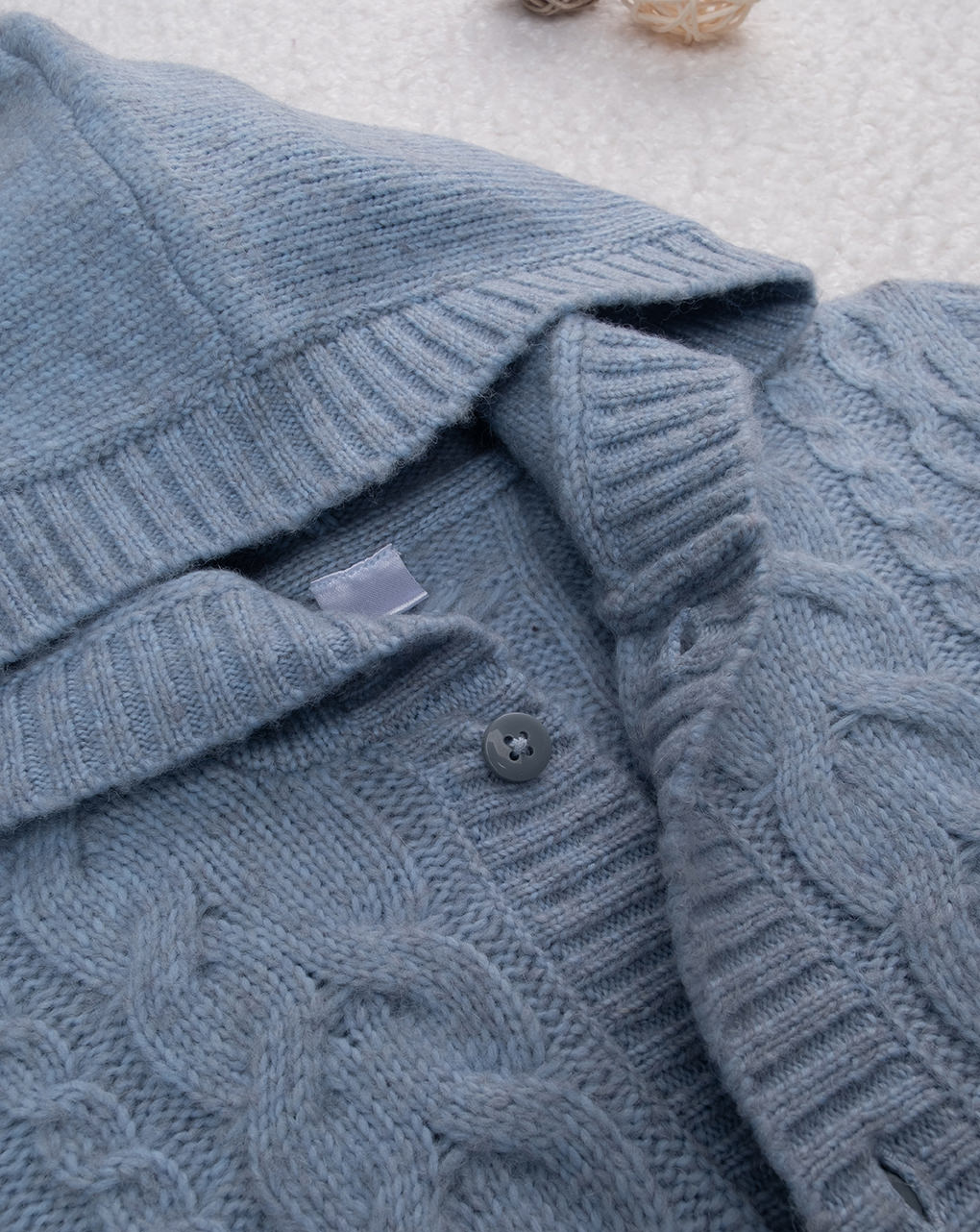 Cardigan con cappuccio bambino