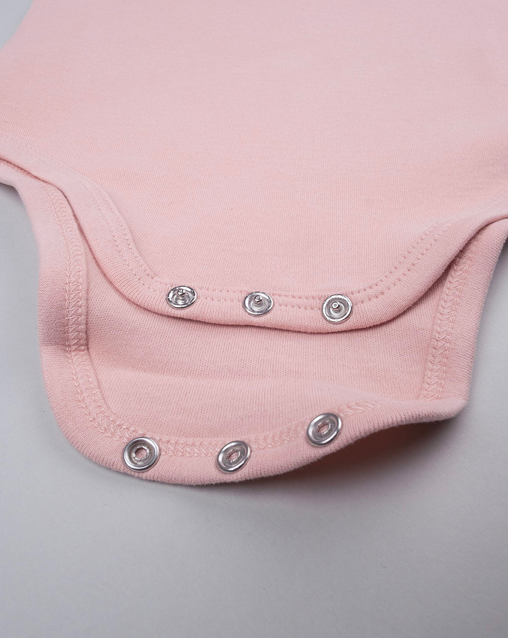 Body bimba rosa con ricamo