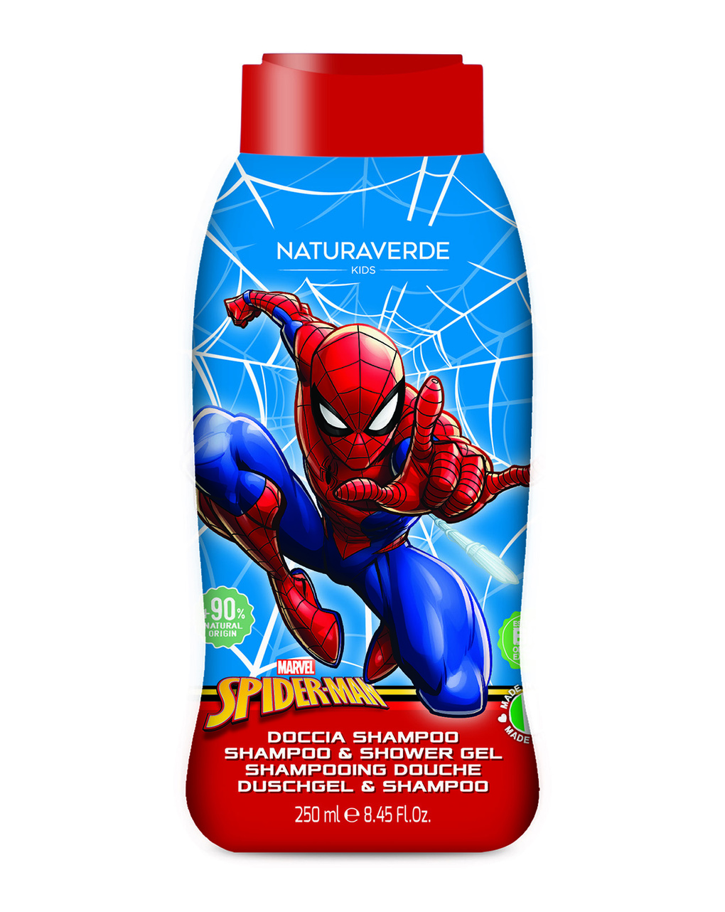 Spiderman doccia shampoo - naturaverde