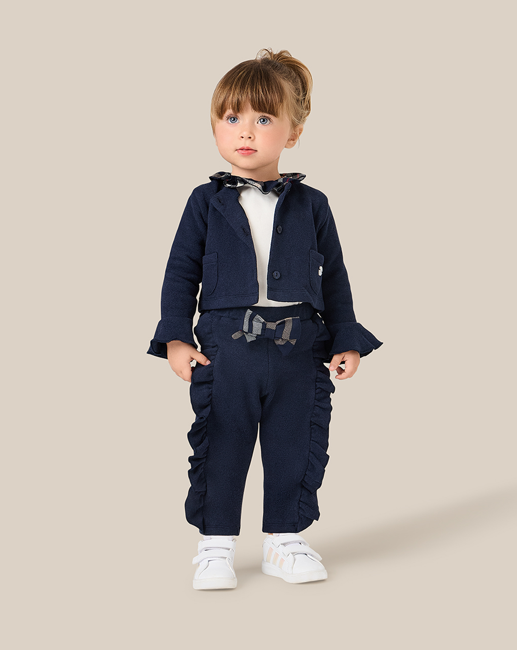 Pantalone bimba blu