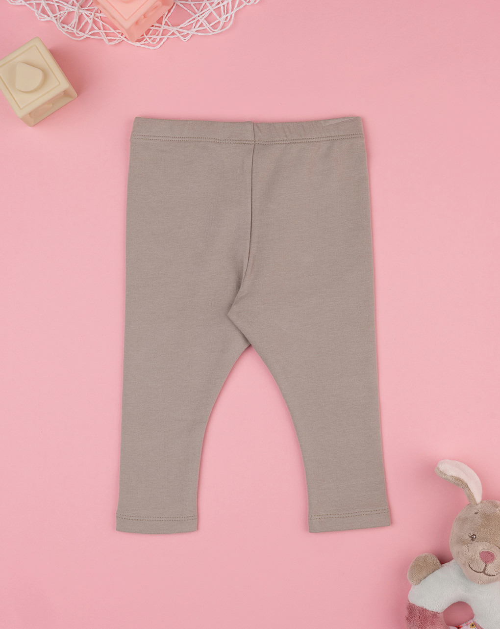 Legging bimba grigio