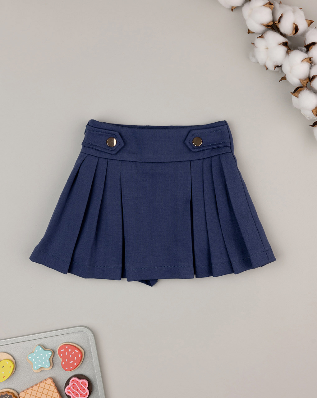 Shorts bimba blu