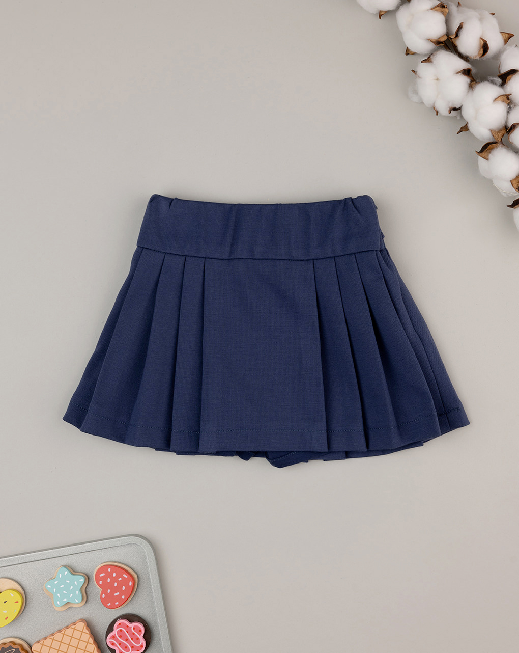 Shorts bimba blu