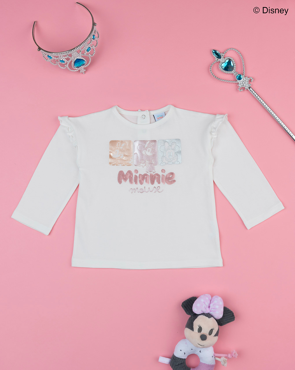 T-shirt bimba minnie