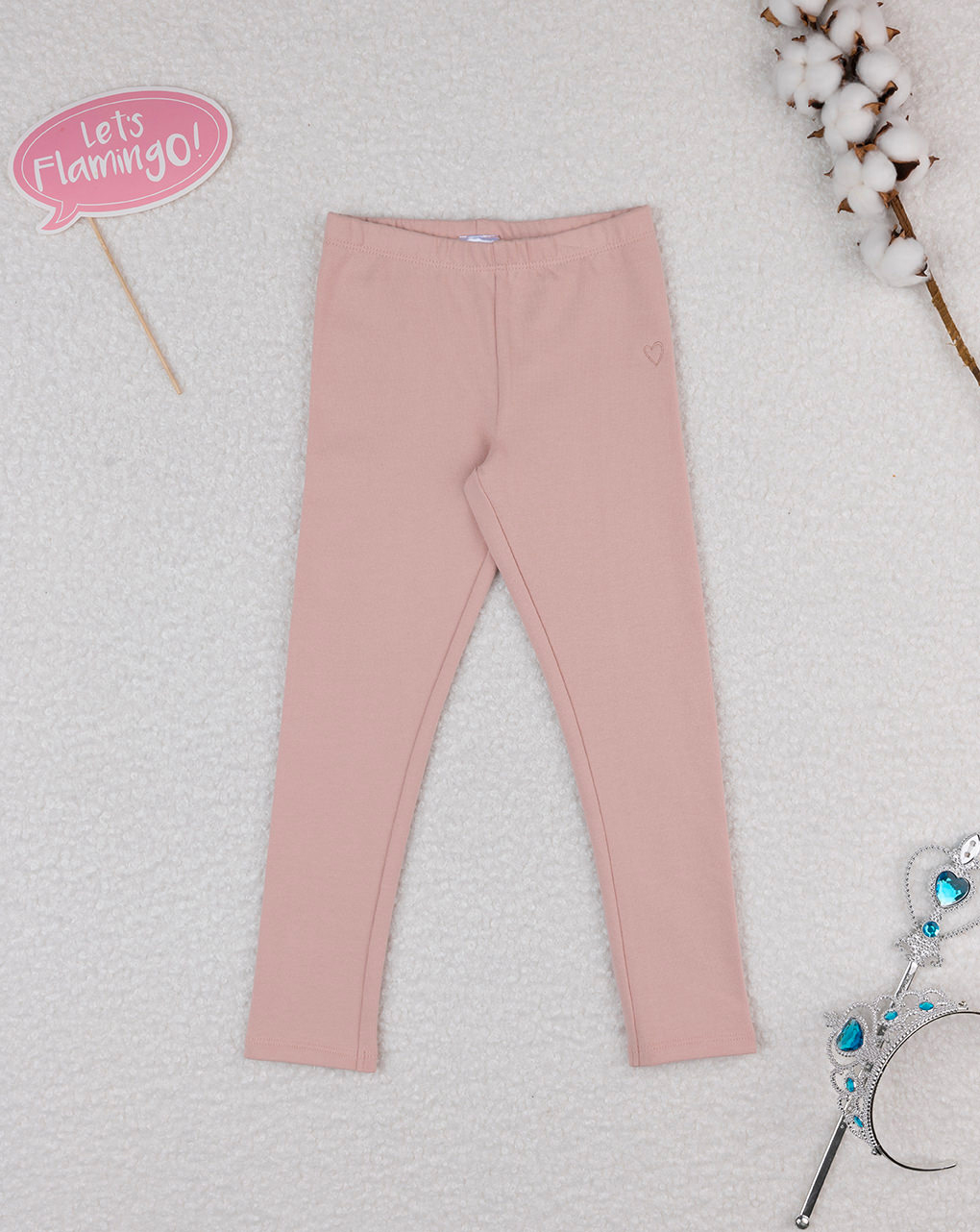 Legging bimba rosa