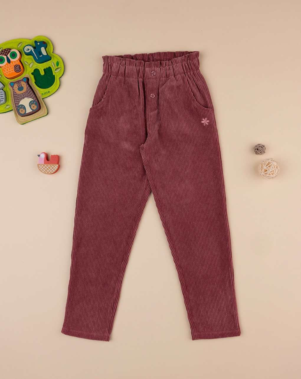 Pantalone bimba rosa