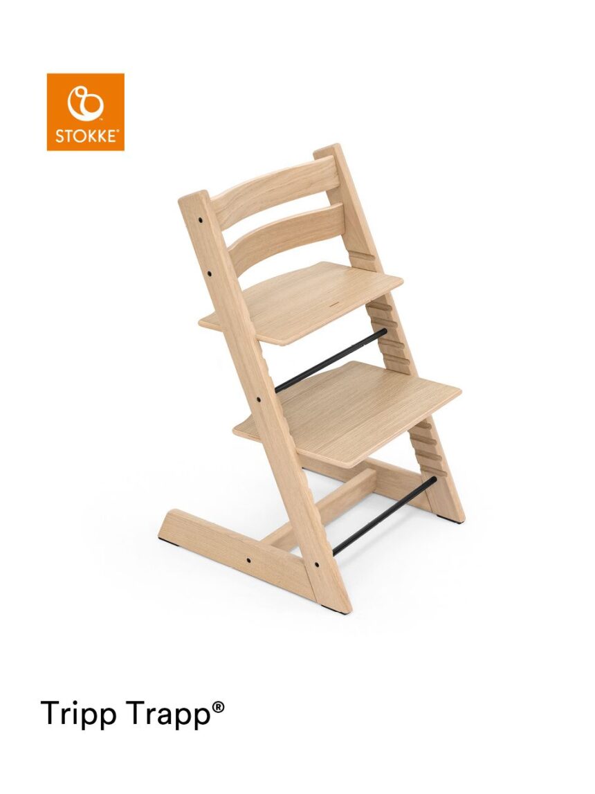 Tripp trapp® sedia rovere naturale - stokke