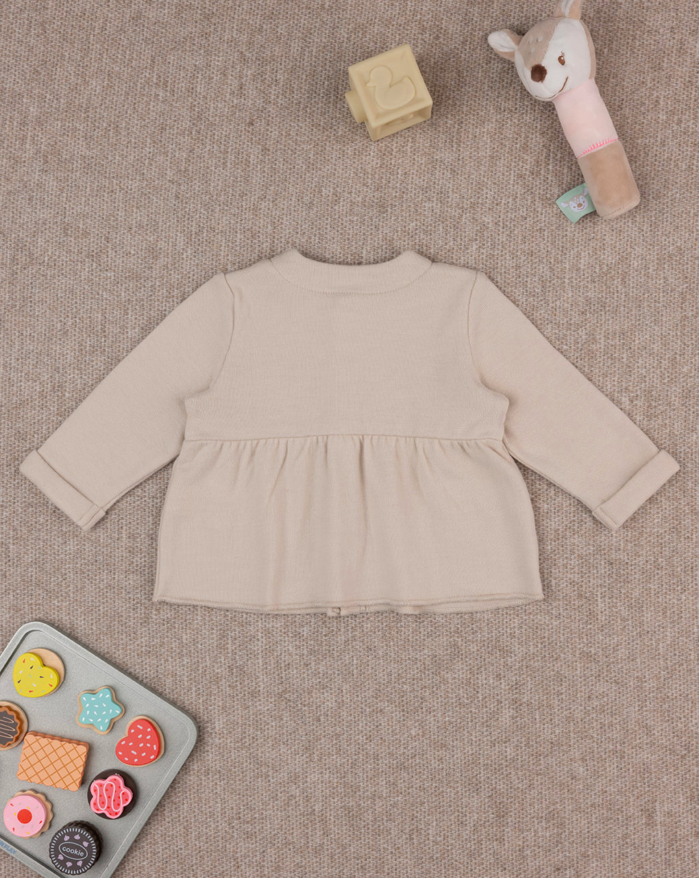 Cardigan bimba beige