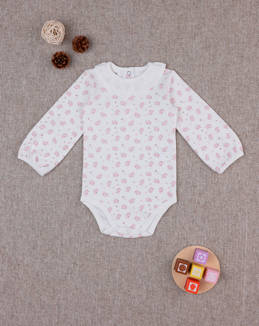 Body bimba cuori organic cotton