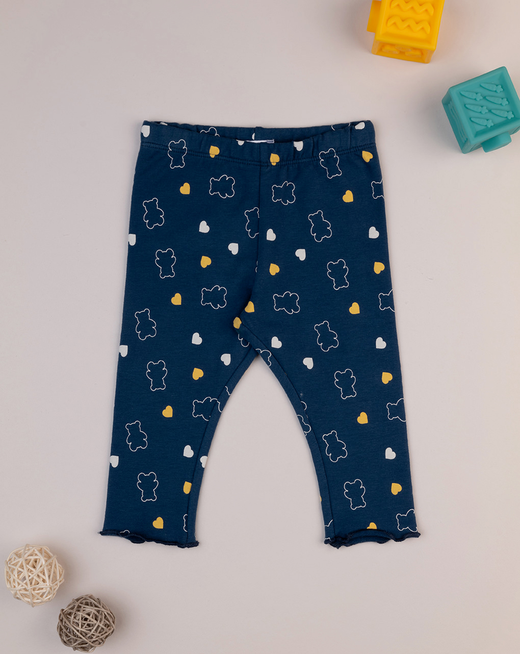 Leggings blu bimba