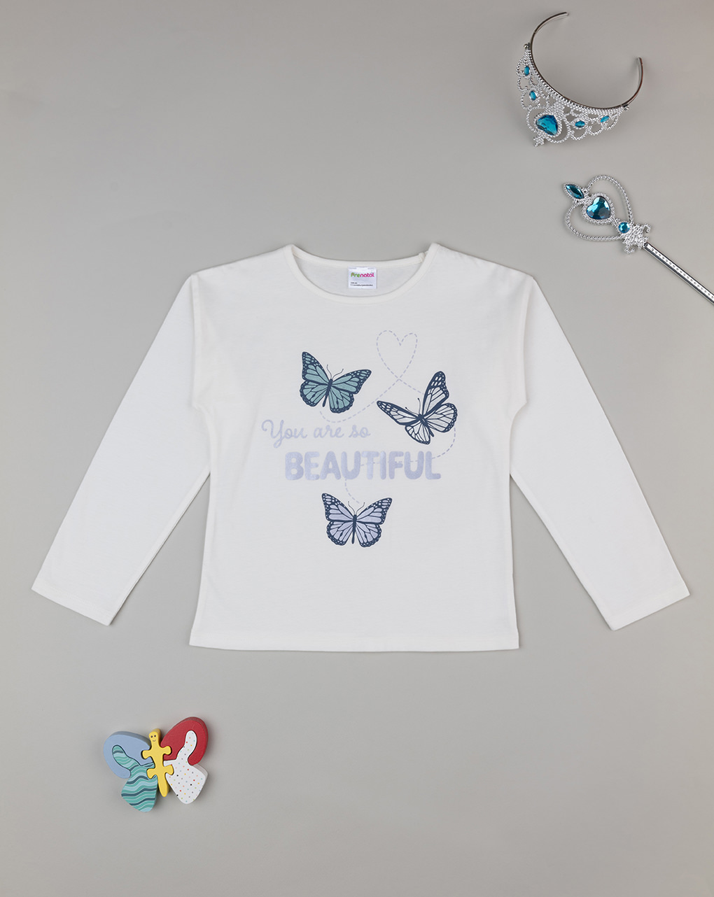 T-shirt bambina "farfalle"