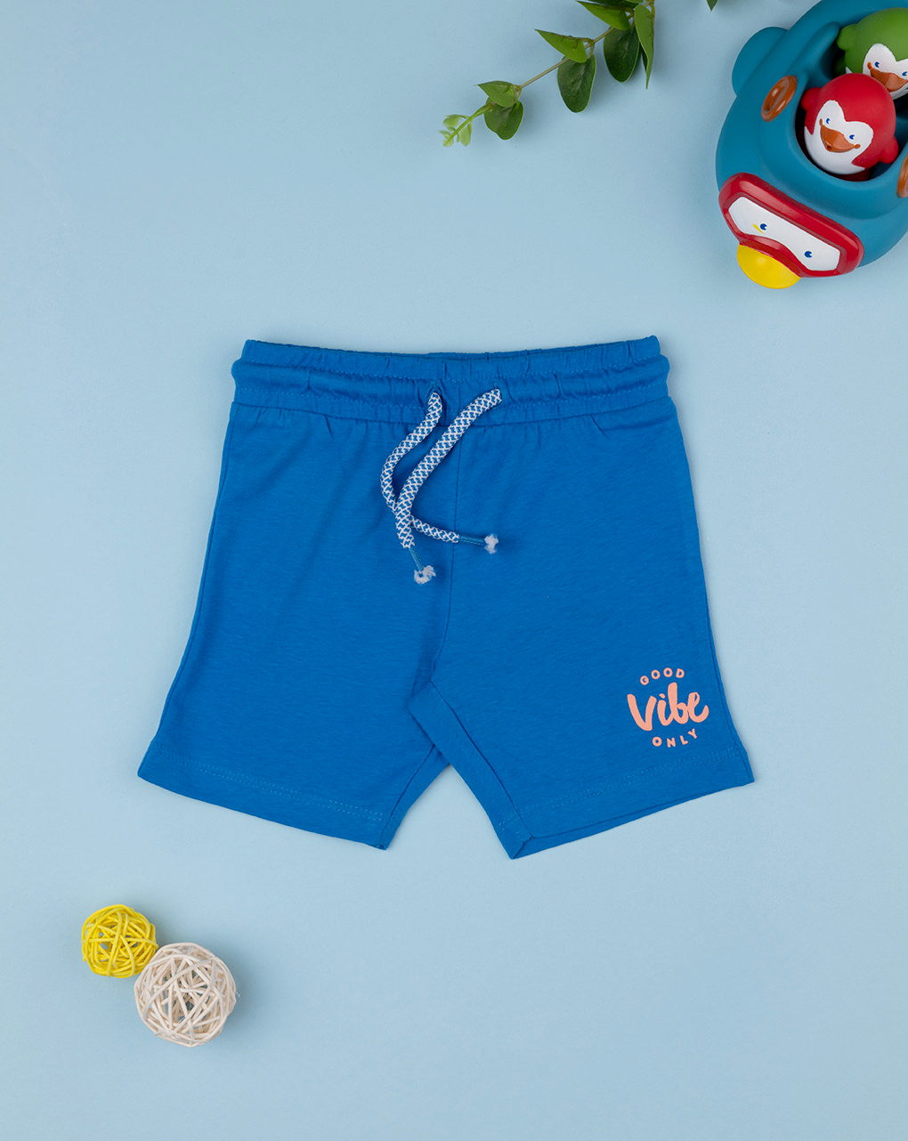 Shorts blu bambino