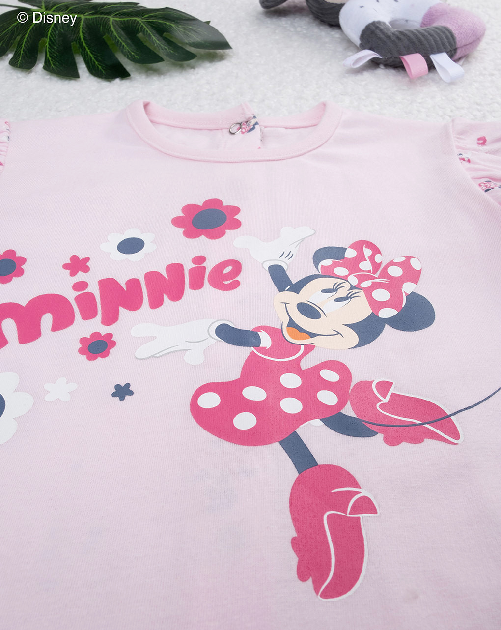 Pigiamone bimba rosa minnie