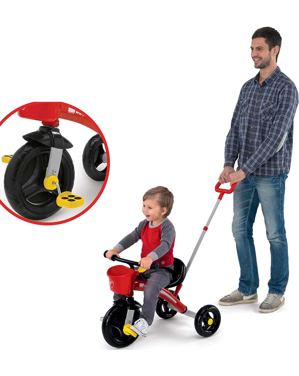 Triciclo u-go ducati - 18m+ - chicco