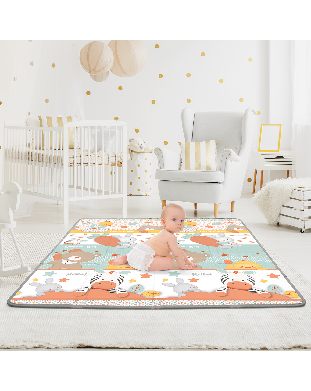 Tappeto pieghevole smart playmat- 10m+ - baby smile