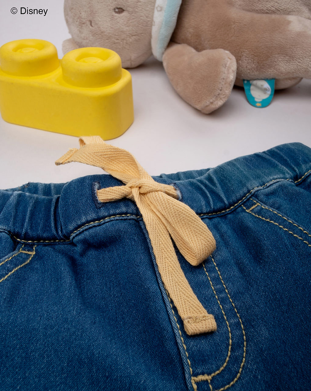 Pantaloni denim bimbo winnie pooh