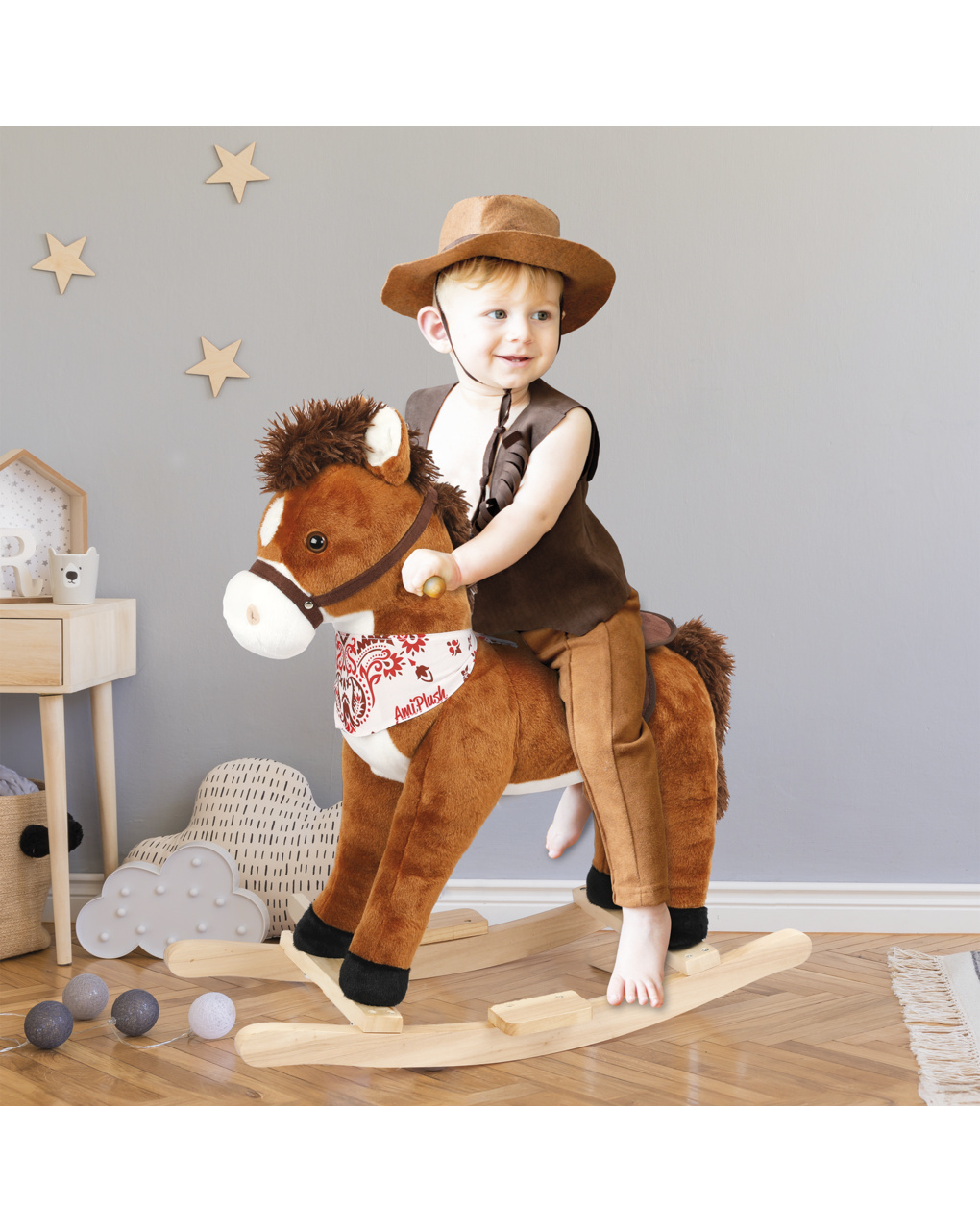 Cavallo a dondolo - 18m+ - ami plush