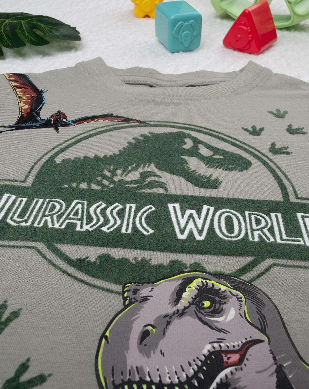 T-shirt maniche lunghe bambino "jurassic"