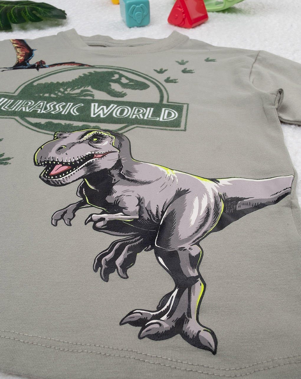 T-shirt maniche lunghe bambino "jurassic"