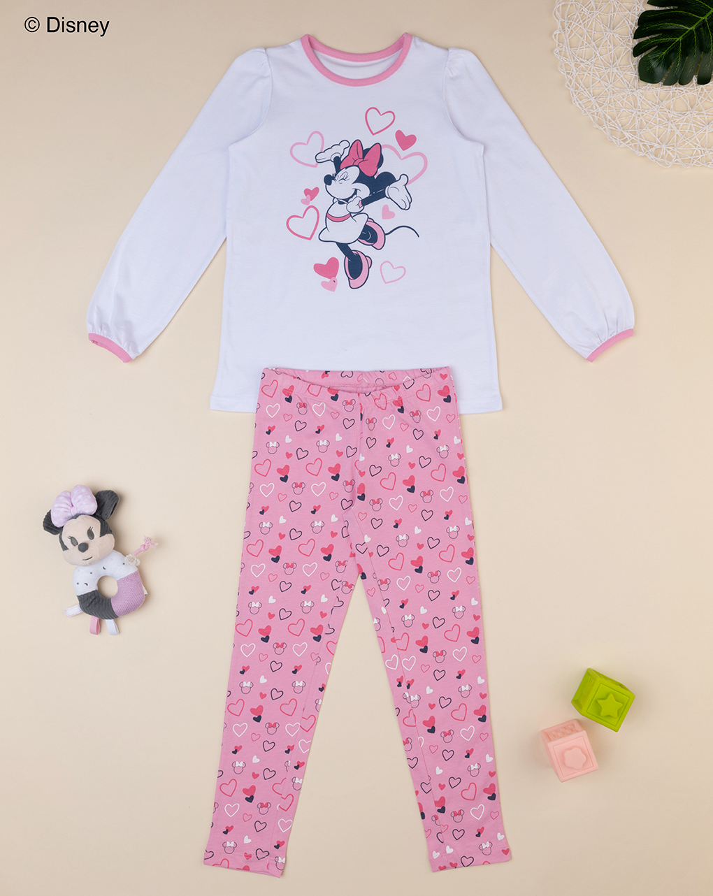 Pigiama bimba minnie