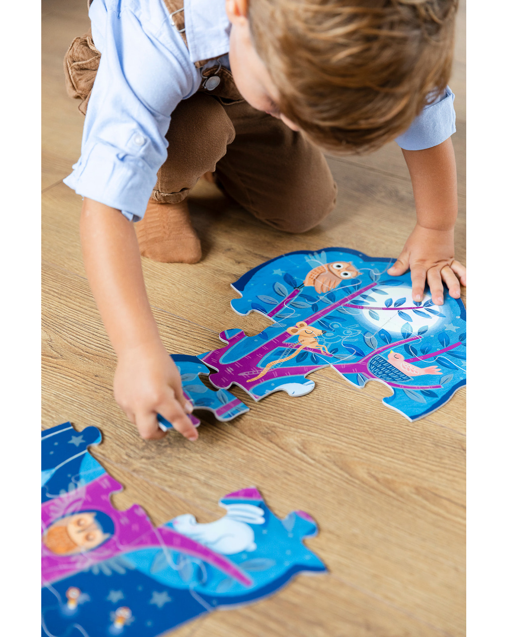 Puzzle xxl reversibile luce - 3+ - goula