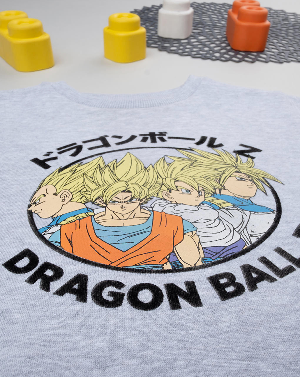 Felpa grigia bambino "dragon ball"