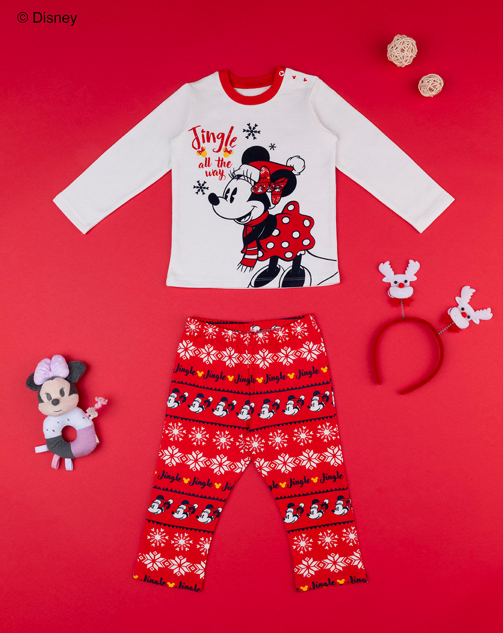 Pigiama bimba minnie