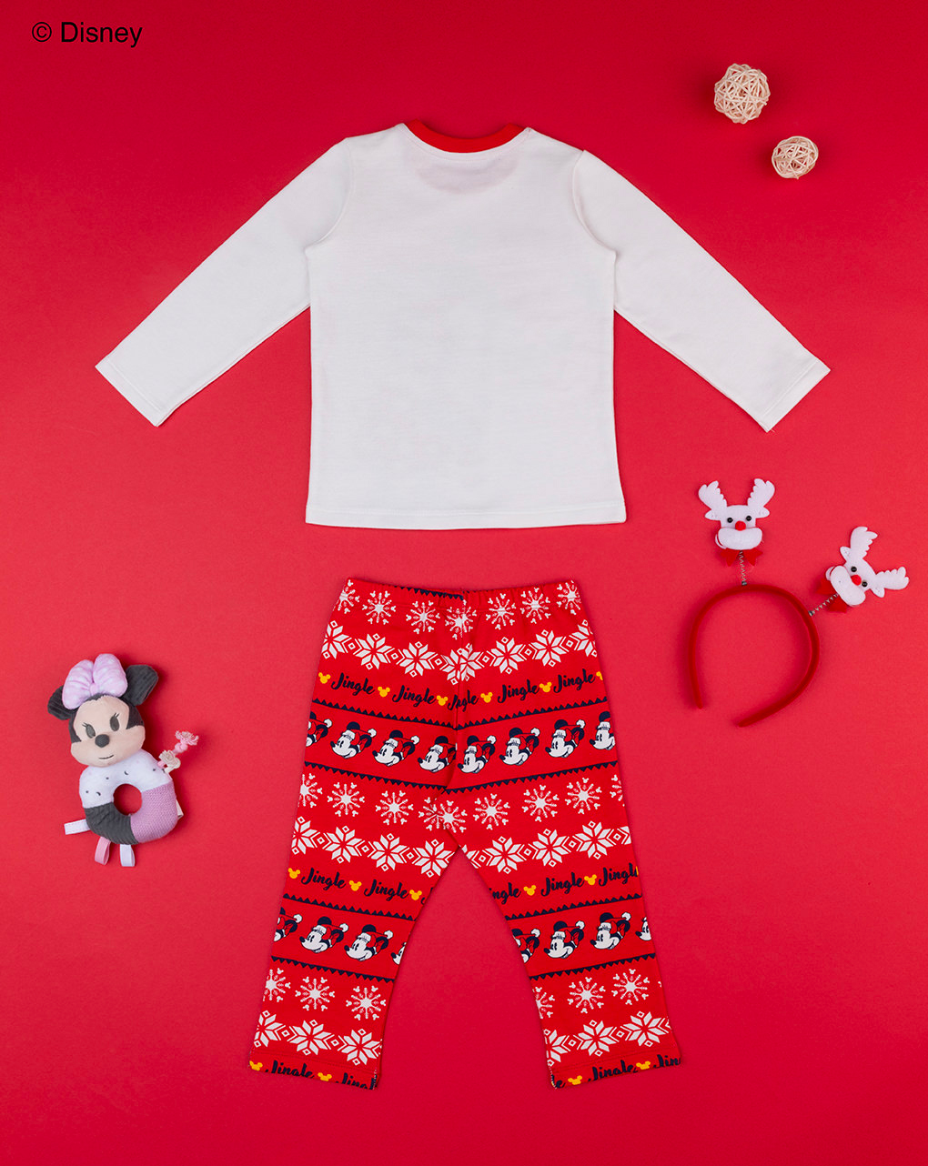 Pigiama bimba minnie