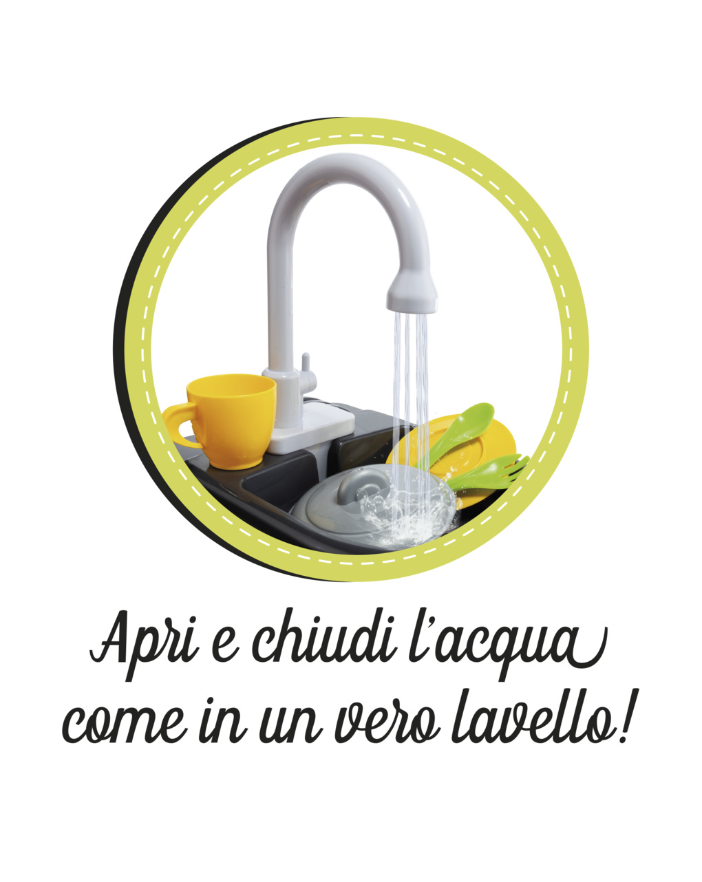 Cucina let's cook & wash - 3+ - funny home