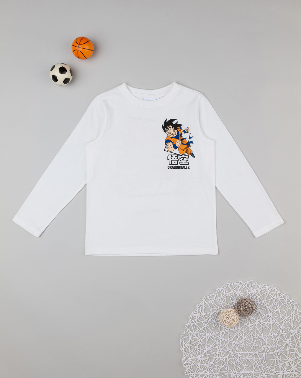 T-shirt maniche lunghe bambino "dragon ball"