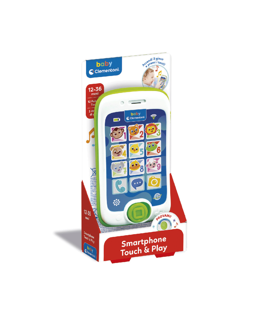 Smartphone touch & play - 12m+ - baby clementoni