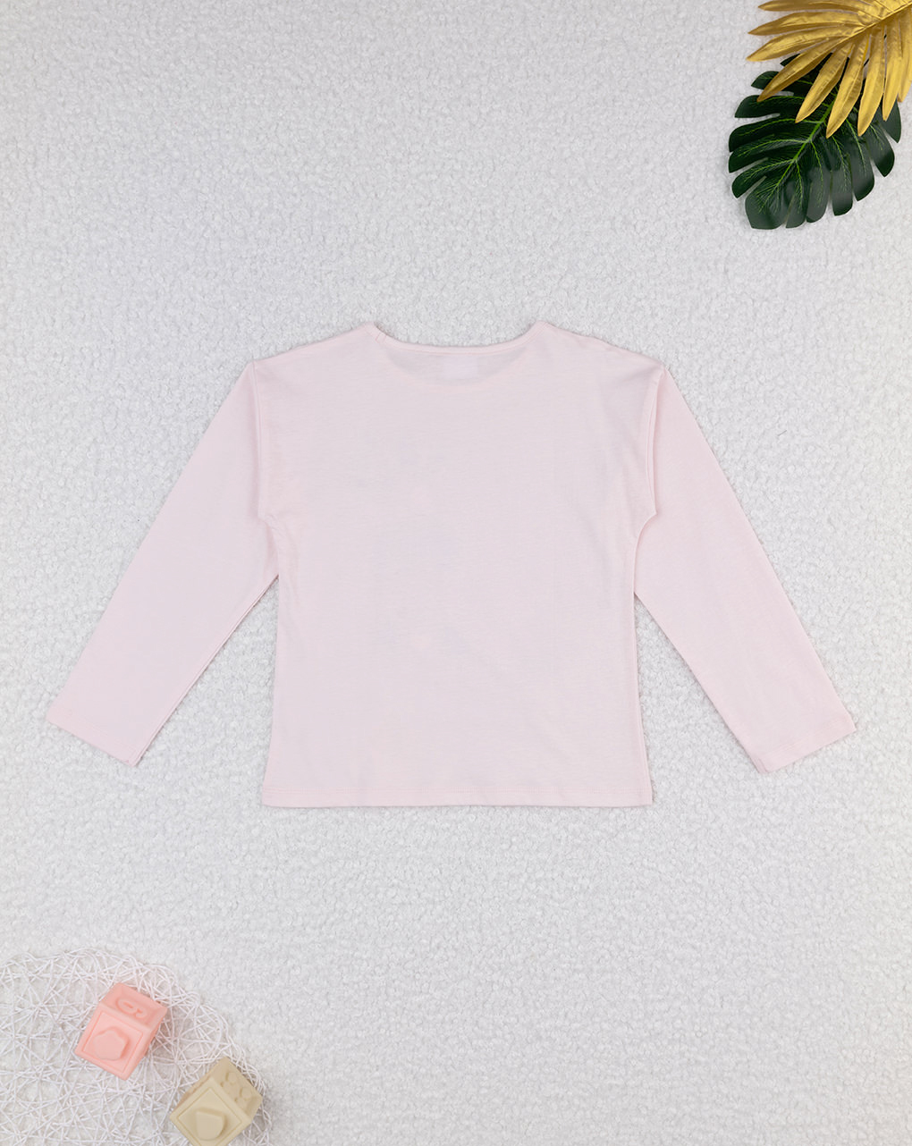 T-shirt bimba rosa stampata