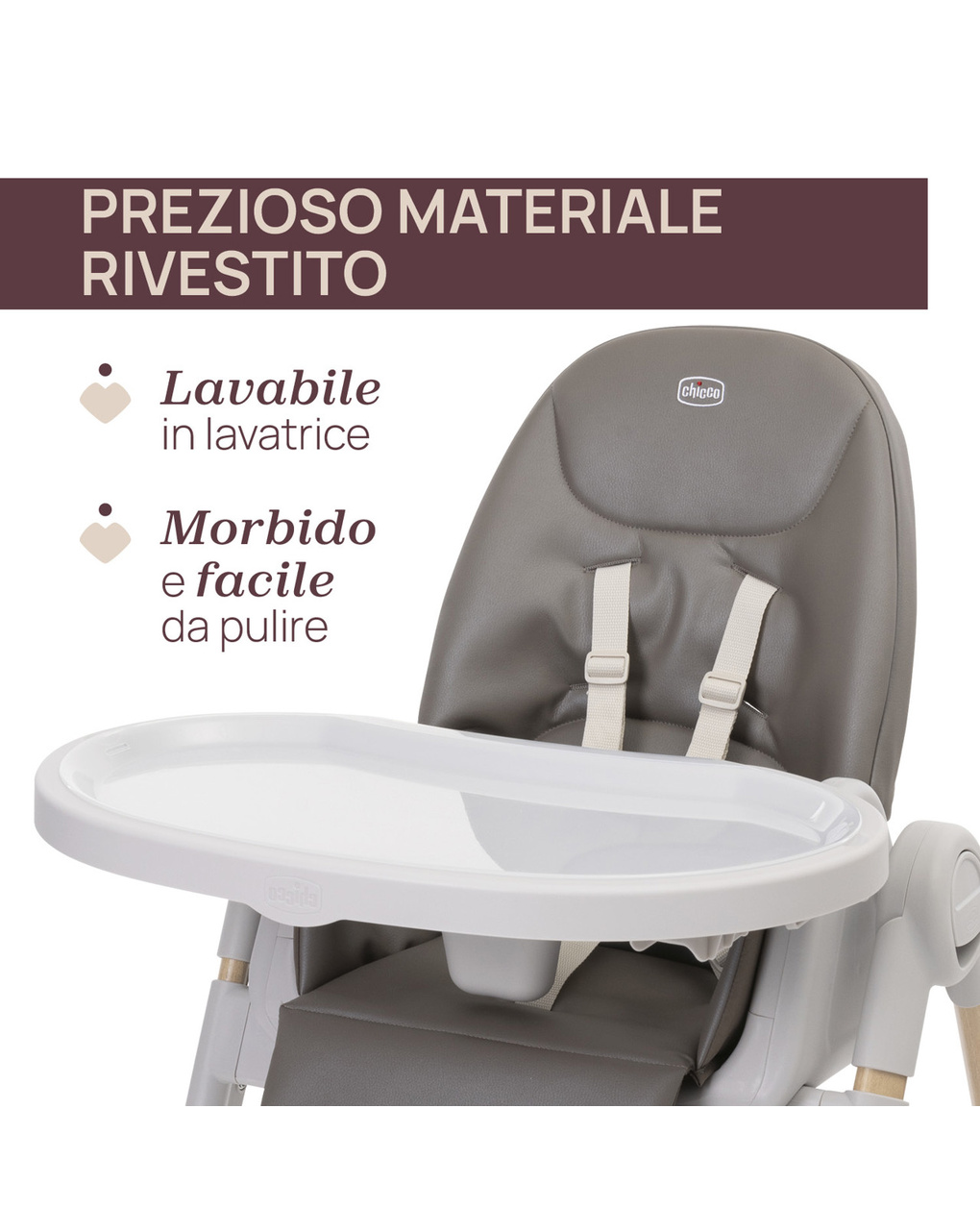 Seggiolone polly armonia scandinavian- chicco