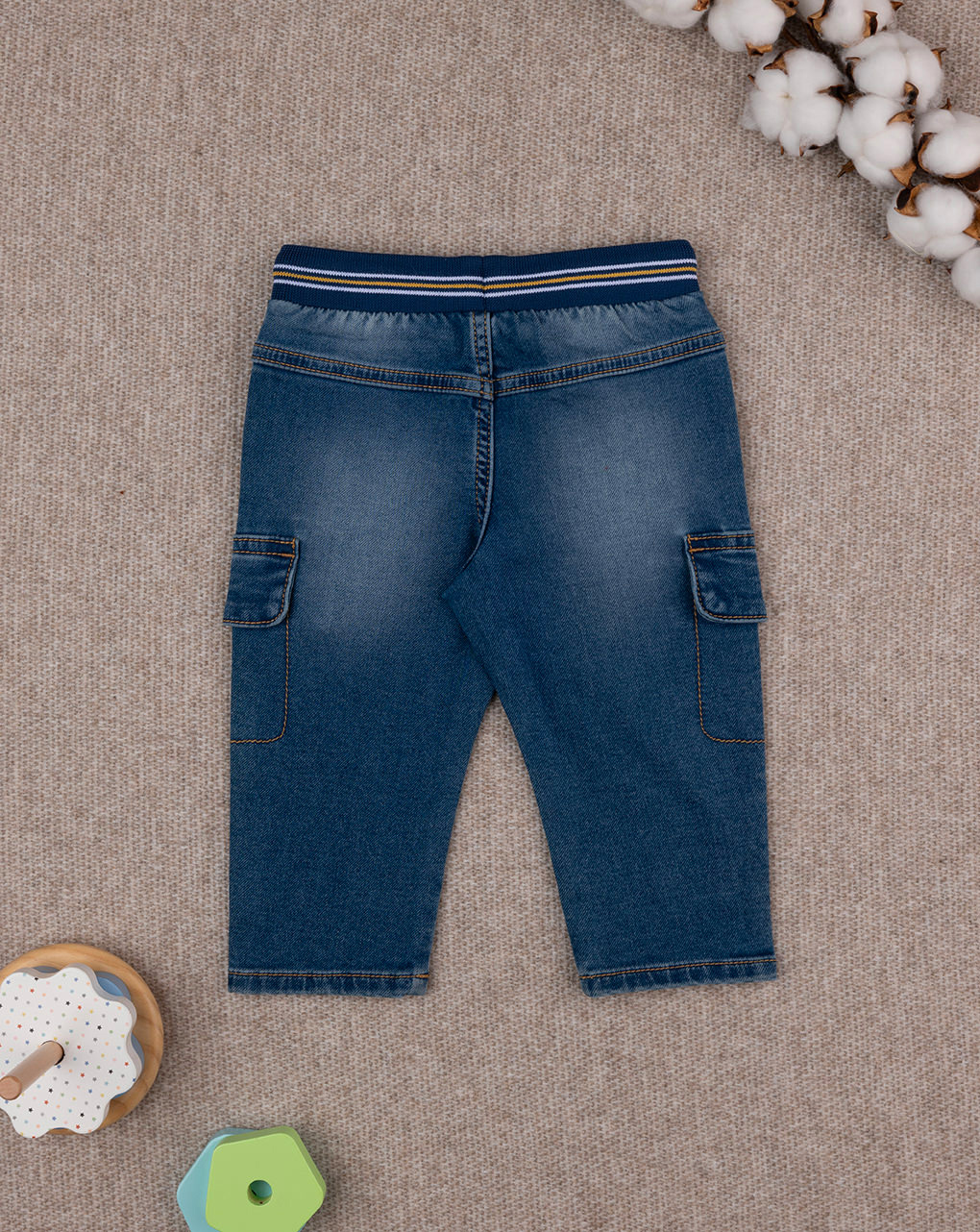 Pantalone bimbo denim