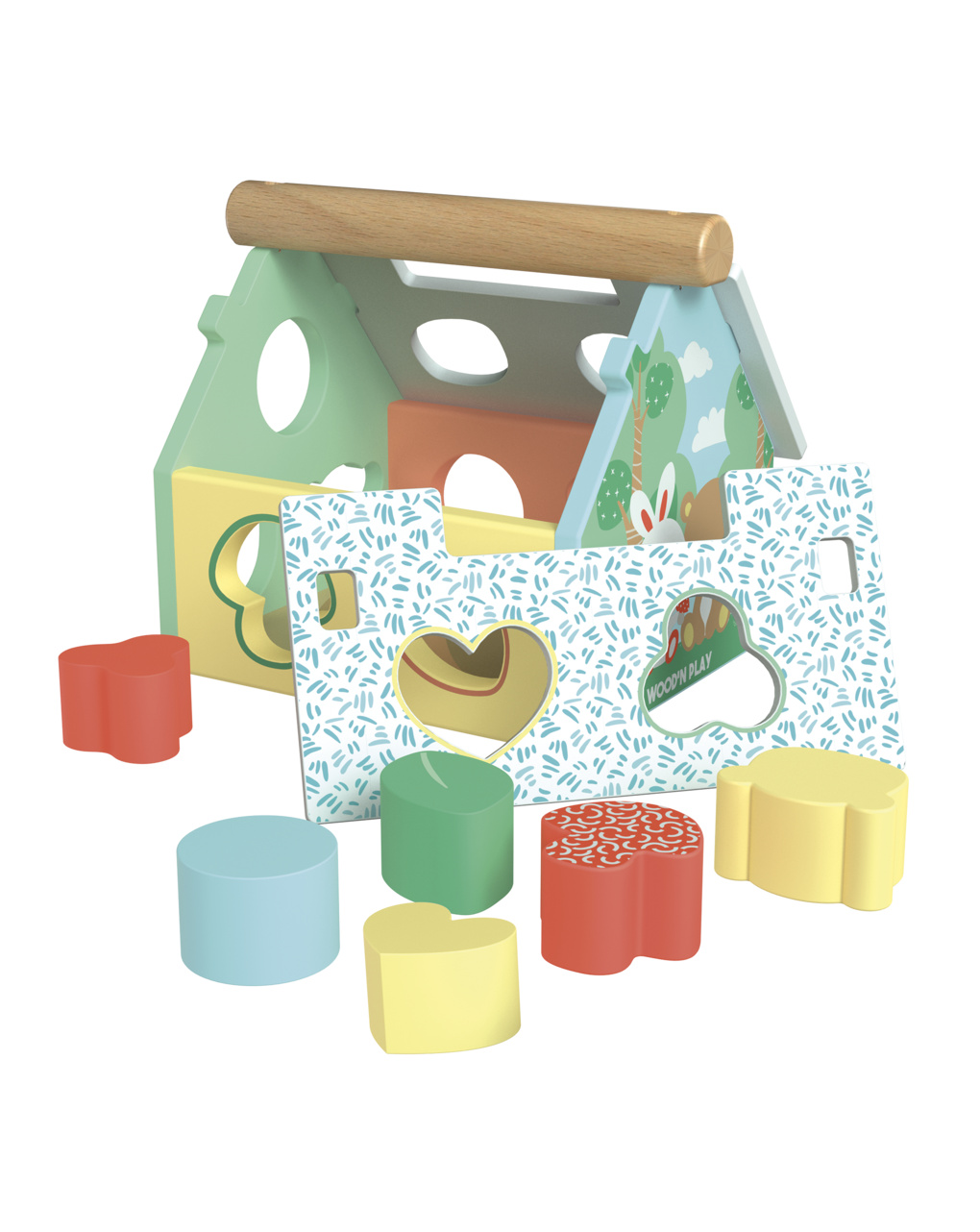 Casetta tante forme - 18m+ - wood "n" play