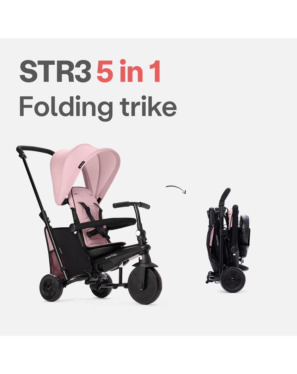 5 in 1 smart trike hotsell