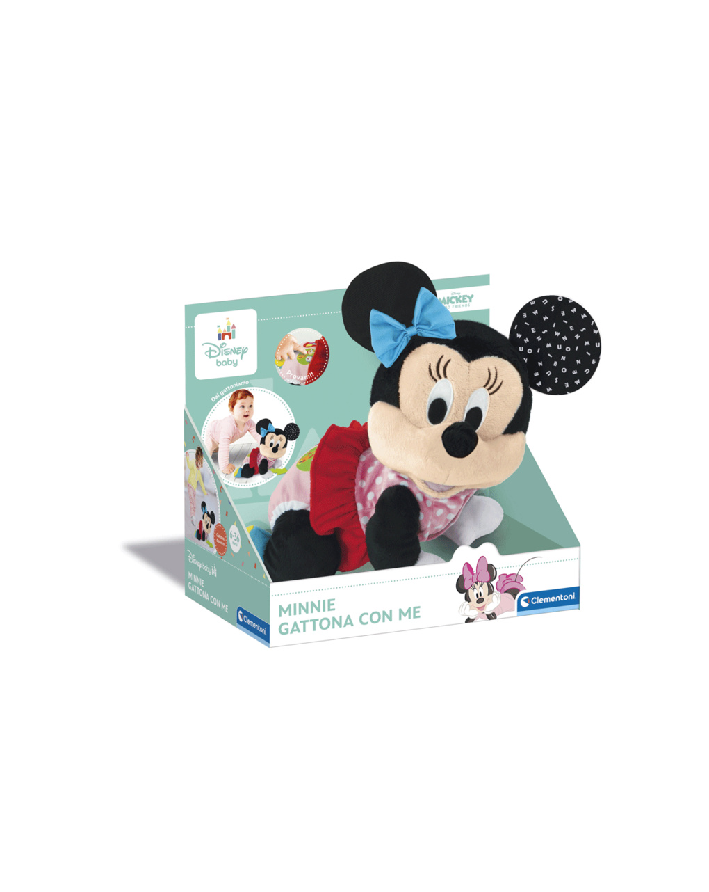 Disney baby minnie che gattona - 12m+ - baby clementoni