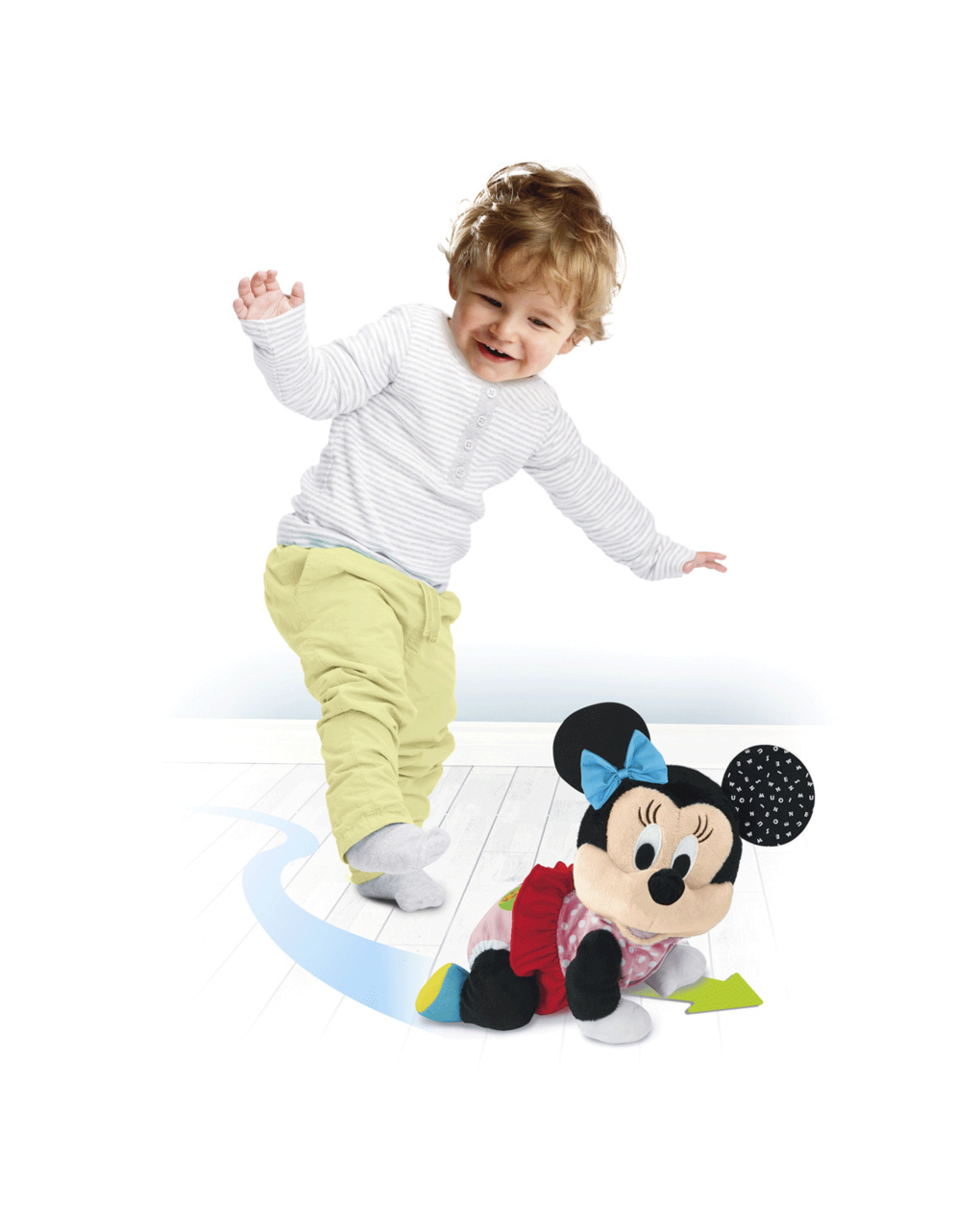 Disney baby minnie che gattona - 12m+ - baby clementoni