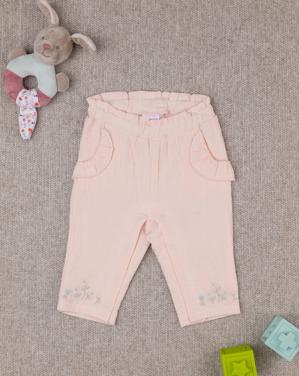 Pantalone bimba rosa