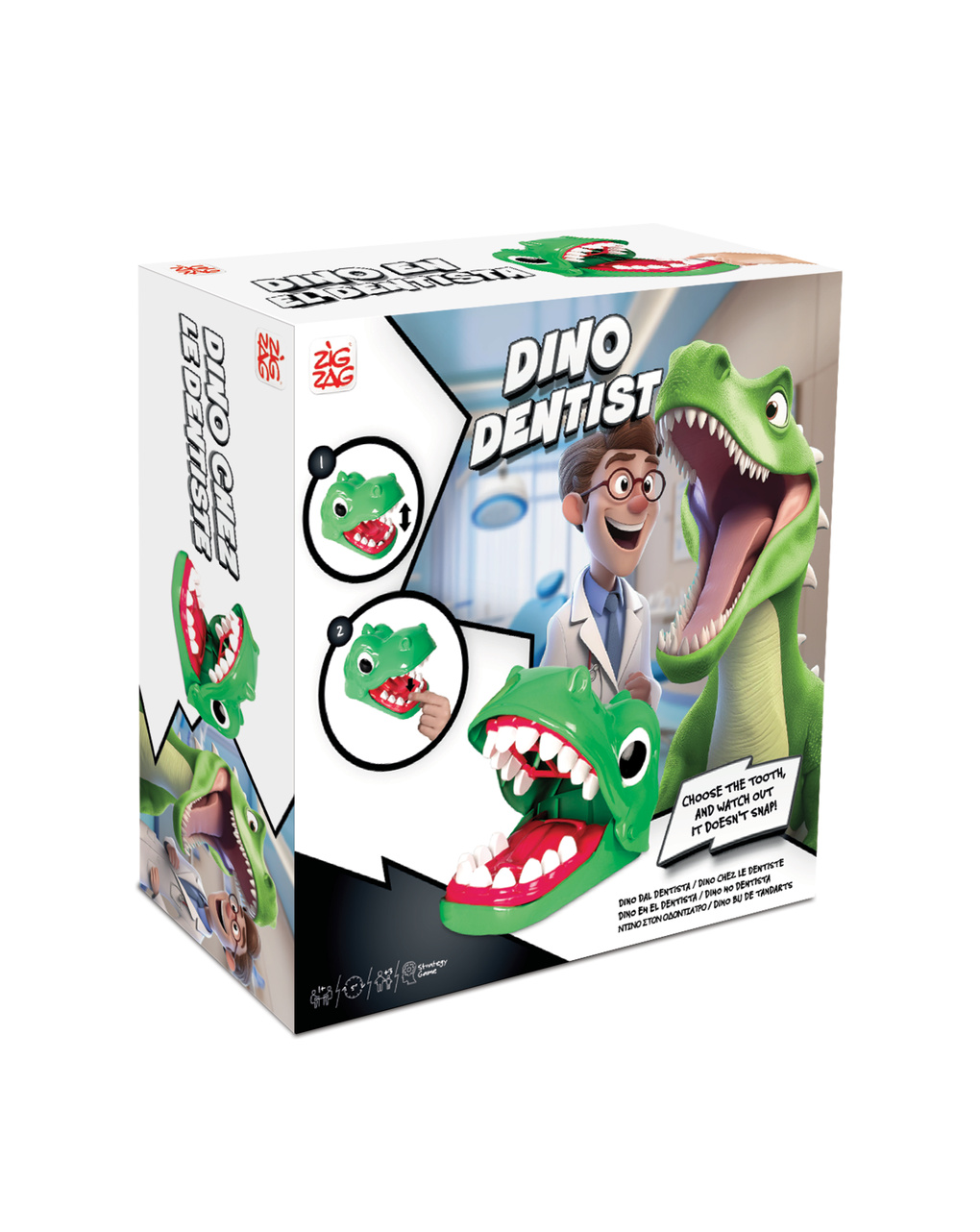 Dino dal dentista - 3+ - zig zag