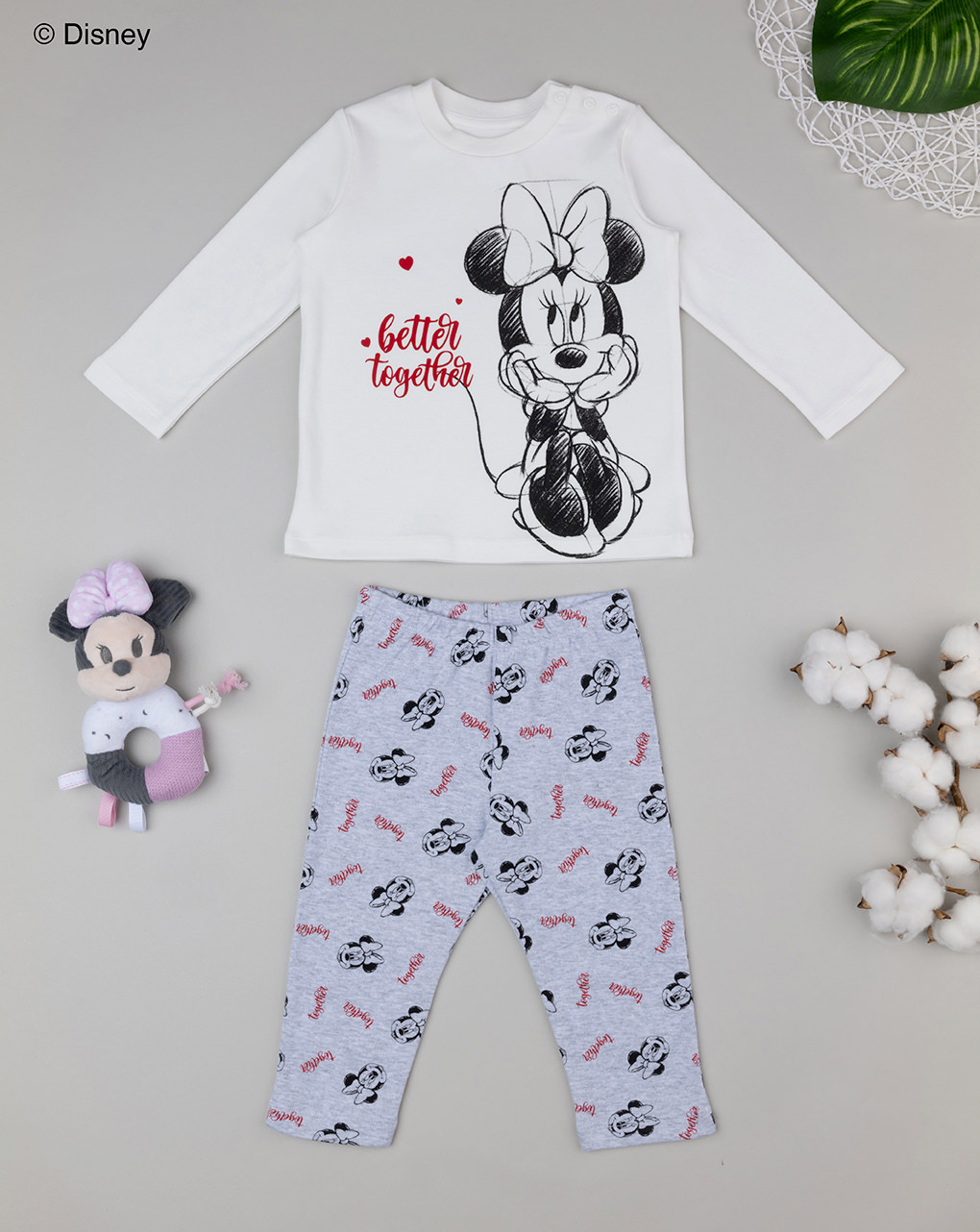 Pigiama bimba minnie